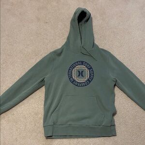 Hurley Men's Olive Green Hoodie